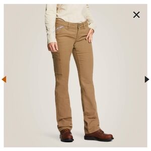 Ariat FR Stretch DuraLight Canvas Stackable Straight Leg Pant
